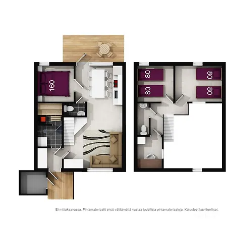 Apartment Lomavuokra Kaetkaelaeinen,