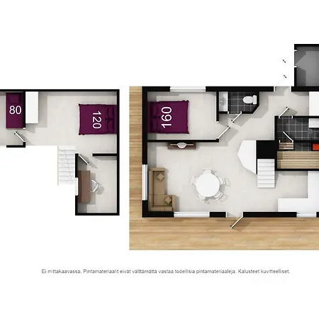 Apartament Lomavuokra Kaetkaelaeinen, *